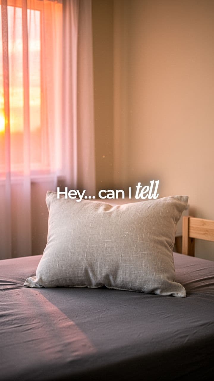 The Pillow That Holds Your Tears