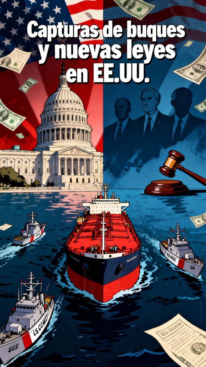 Capturas de buques y nuevas leyes en EE.UU.