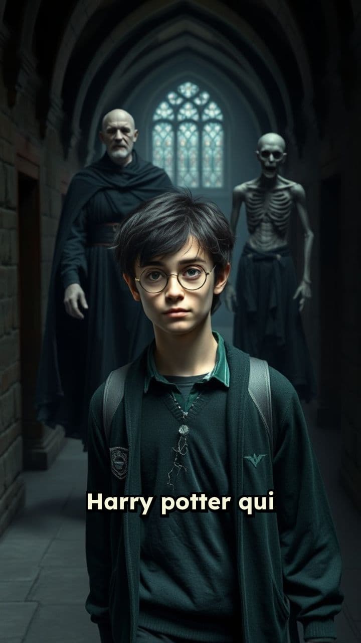Harry Potter à Serpentard avec Voldemort