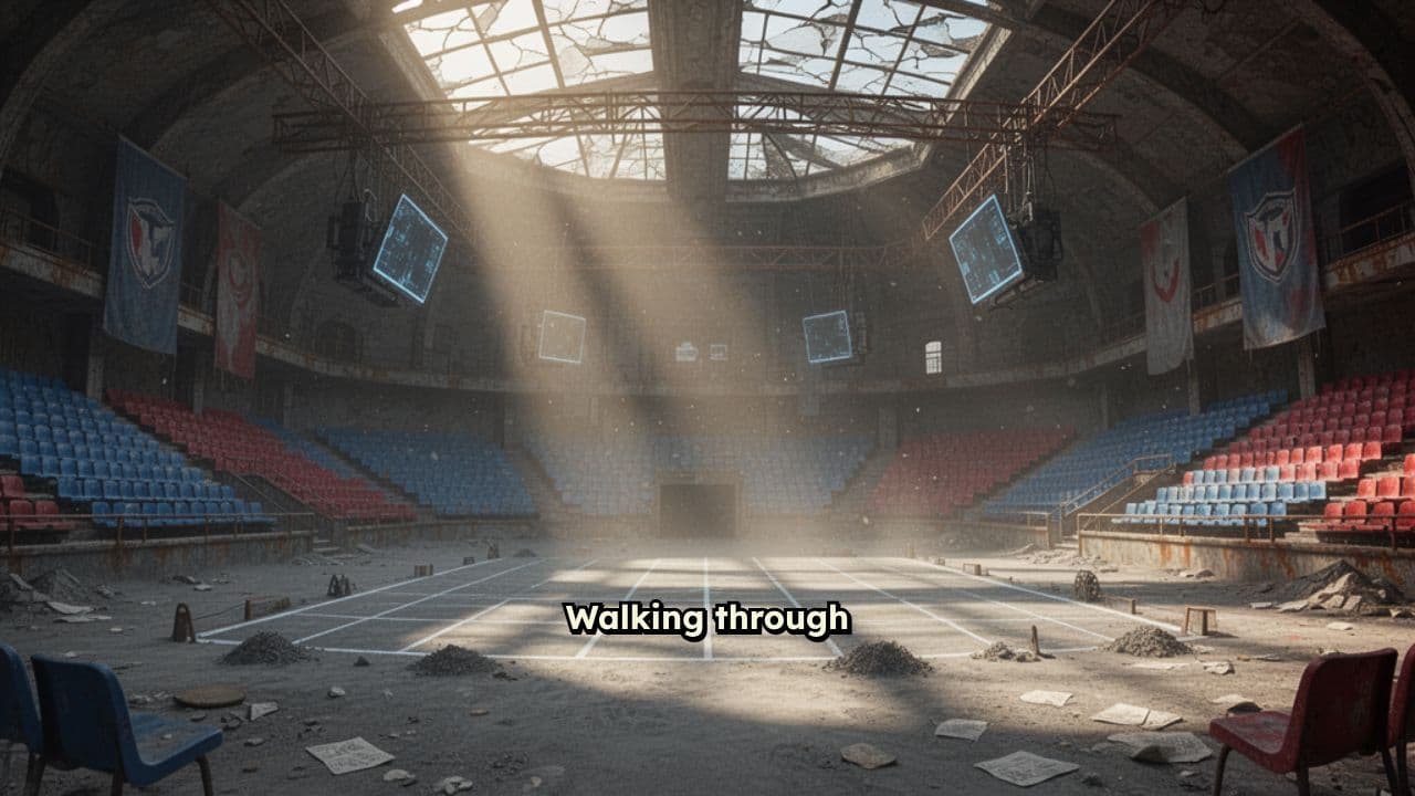 Abandoned Yu-Gi-Oh Tournament Arena