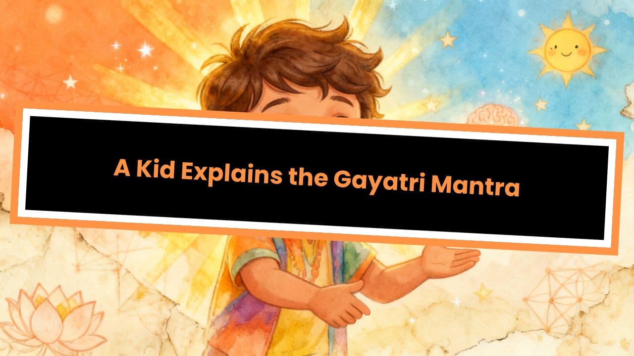 A Kid Explains the Gayatri Mantra