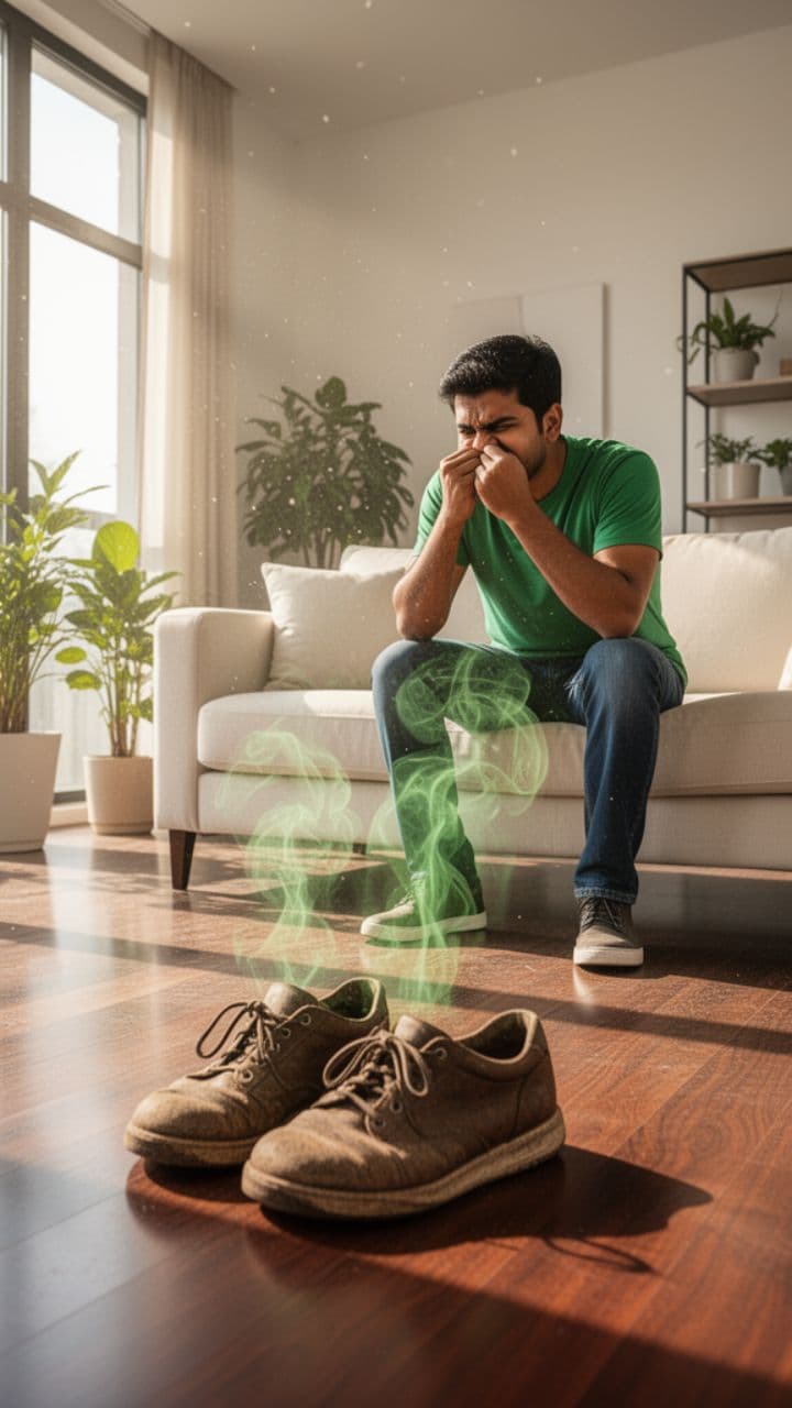 टी बैग से जूतों की बदबू हटाएं