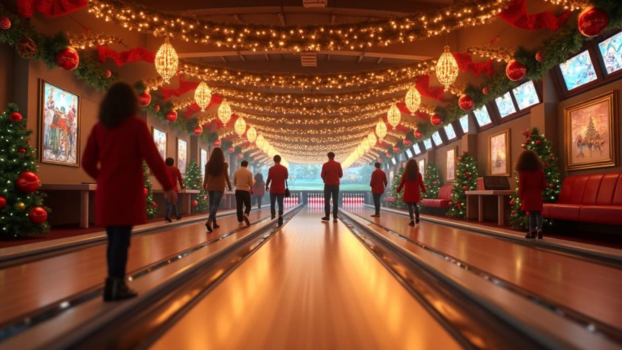 Kerstbowlingfeest