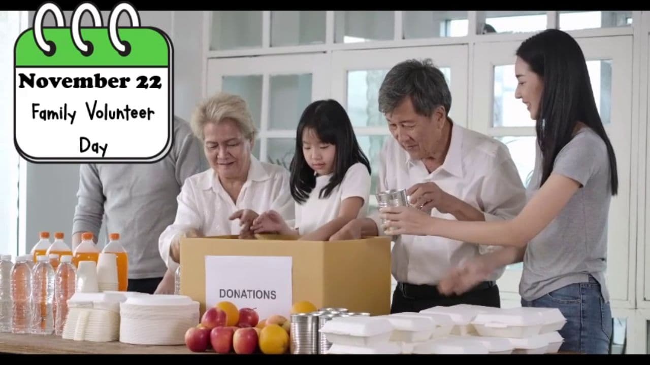 Together We Shine on Family Volunteer Day