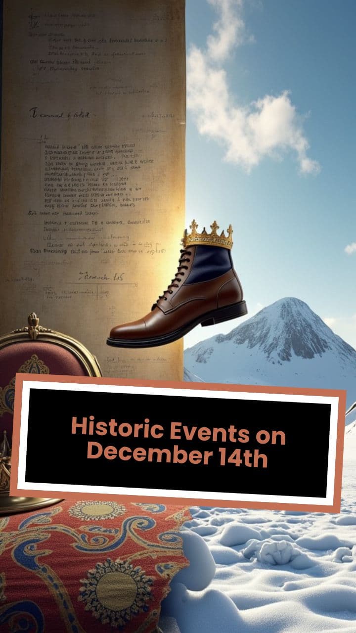 Historic Events on December 14th