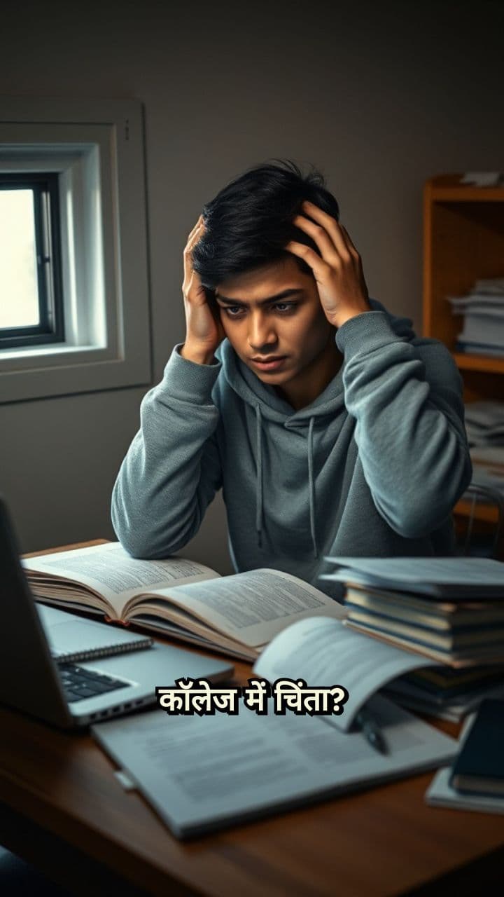 कॉलेज में चिंता का सामना कैसे करें