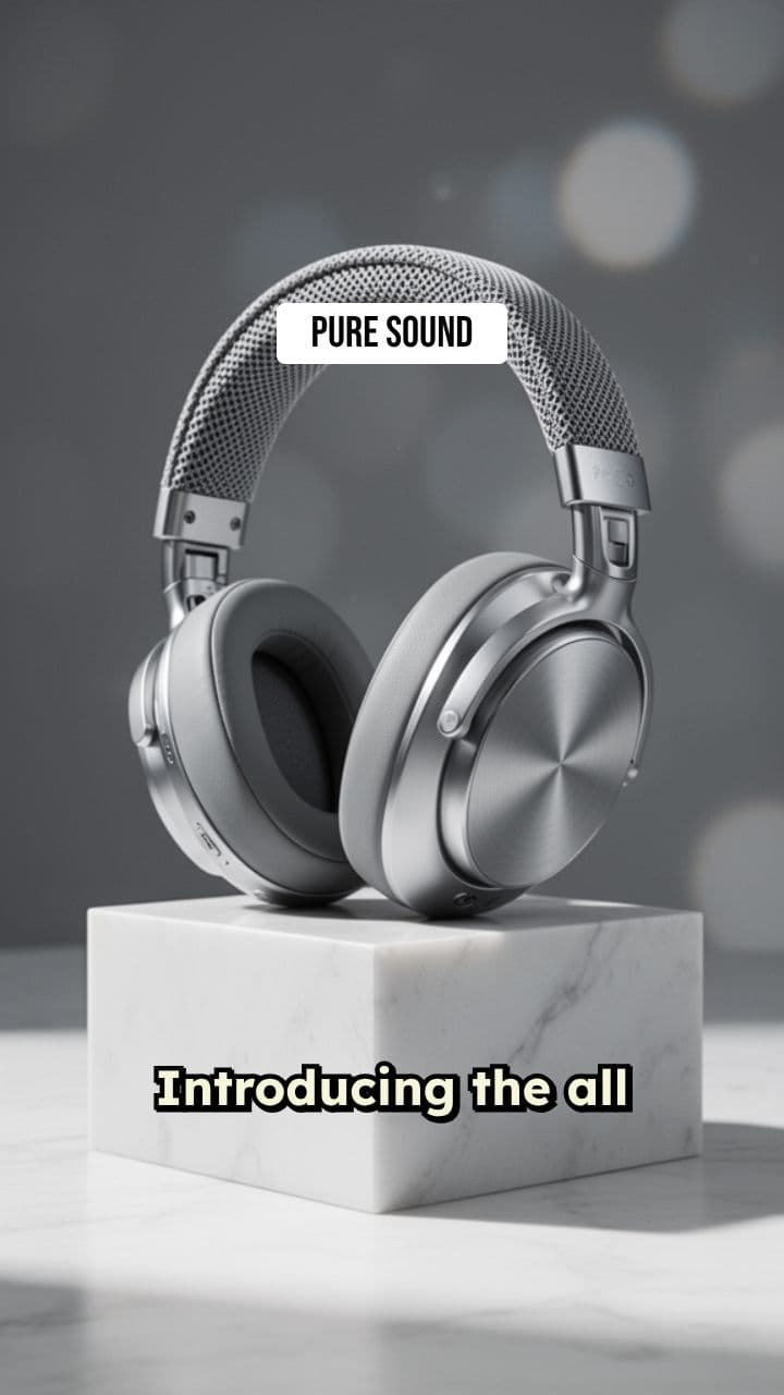 P9 Headphones - Pure Audio Ad