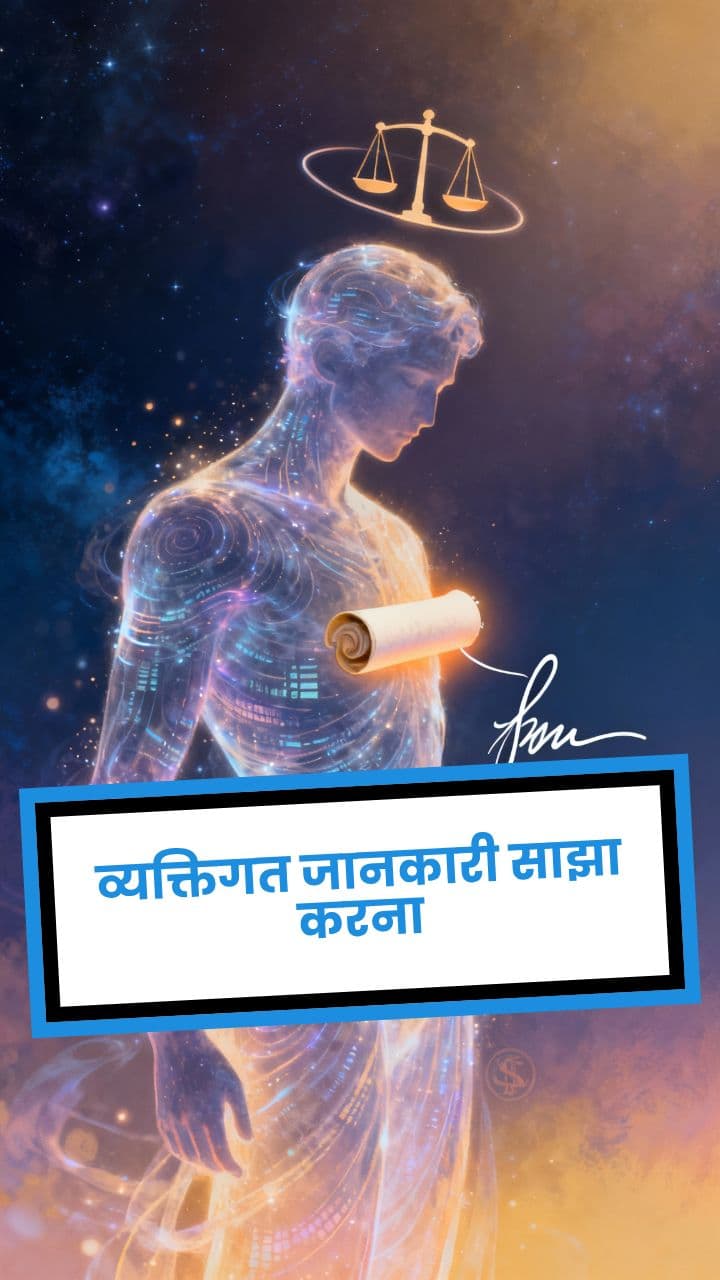 व्यक्तिगत जानकारी साझा करना