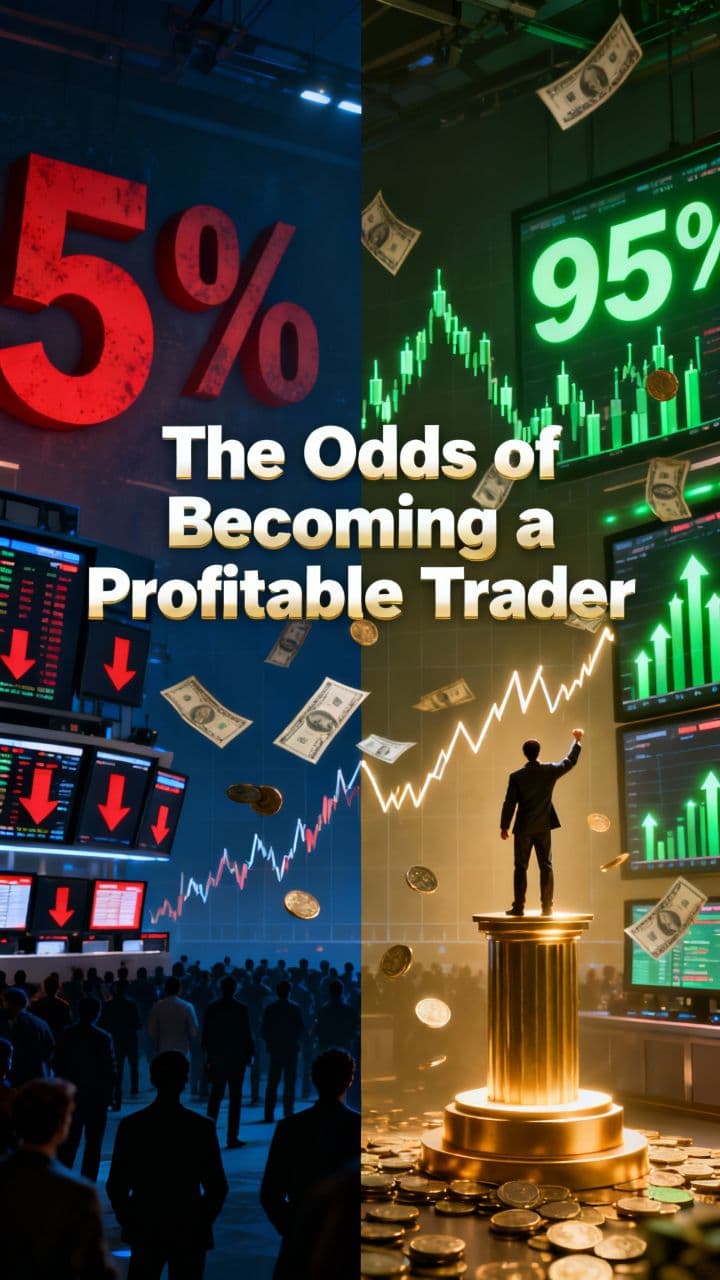 The Odds of Becoming a Profitable Trader