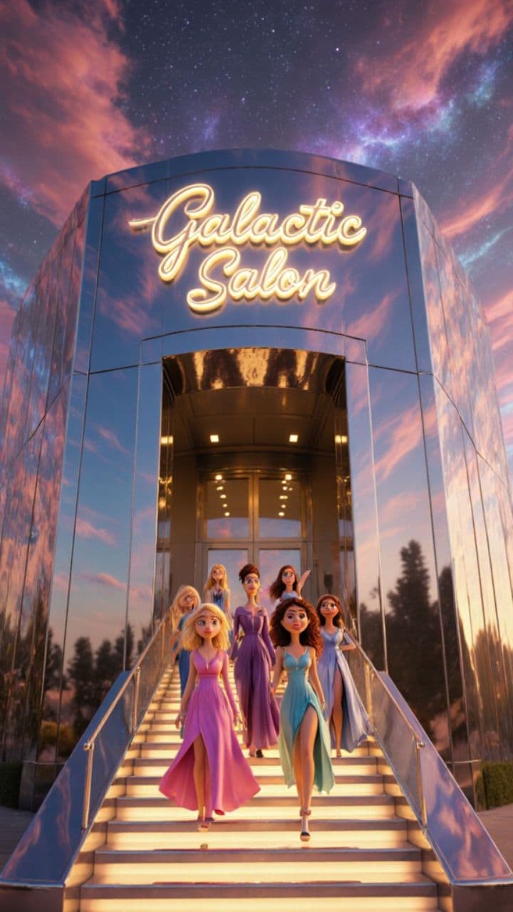 Звездный макияж для планет