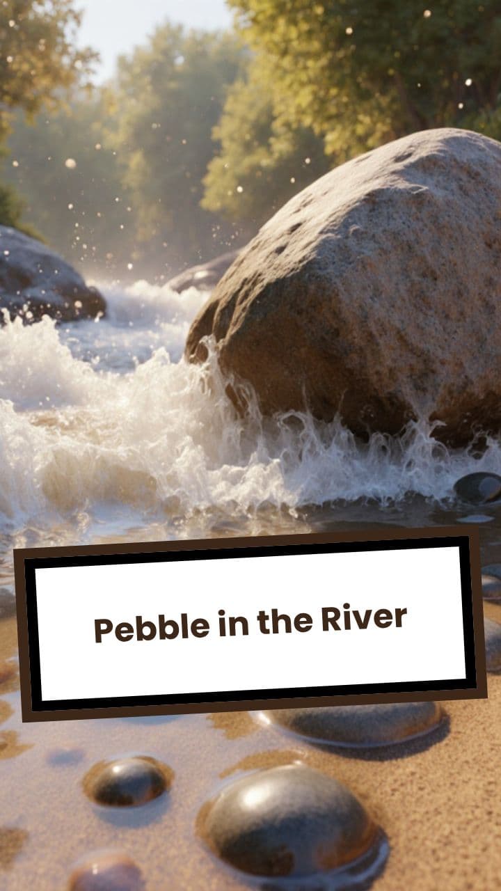 Pebble in the River