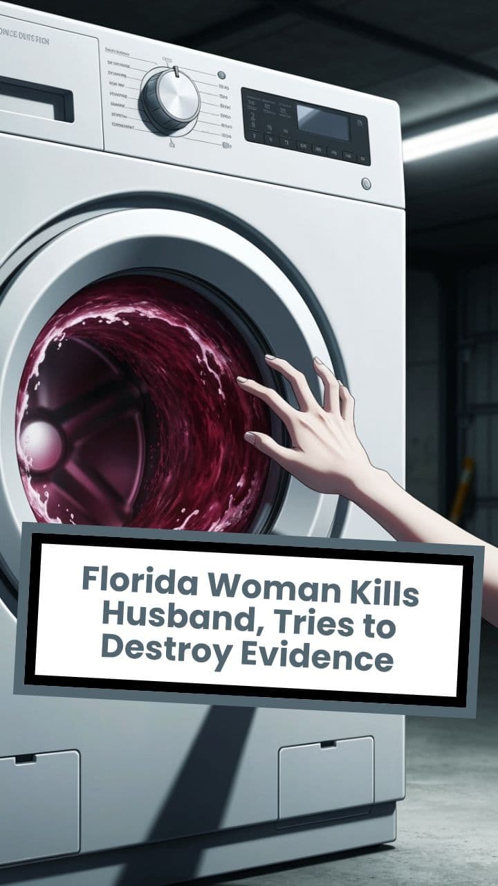 Florida Woman Kills Husband, Tries to Destroy Evidence