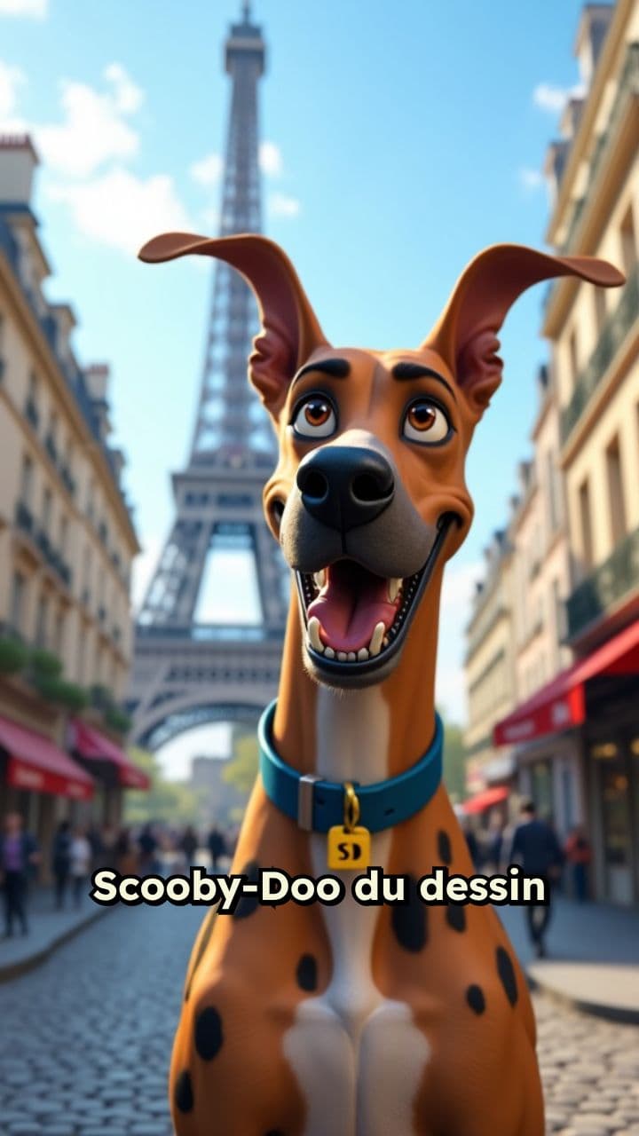 Scooby-Doo découvre Paris