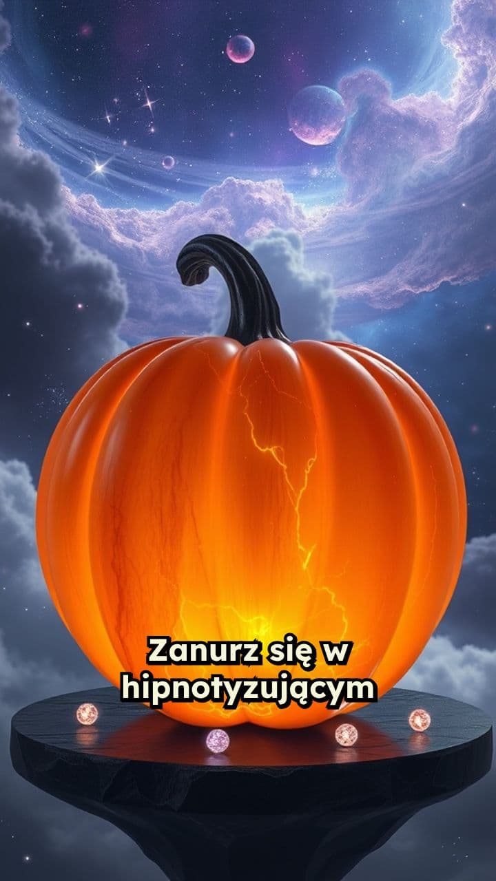 Surrealistyczna dynia z innego wymiaru