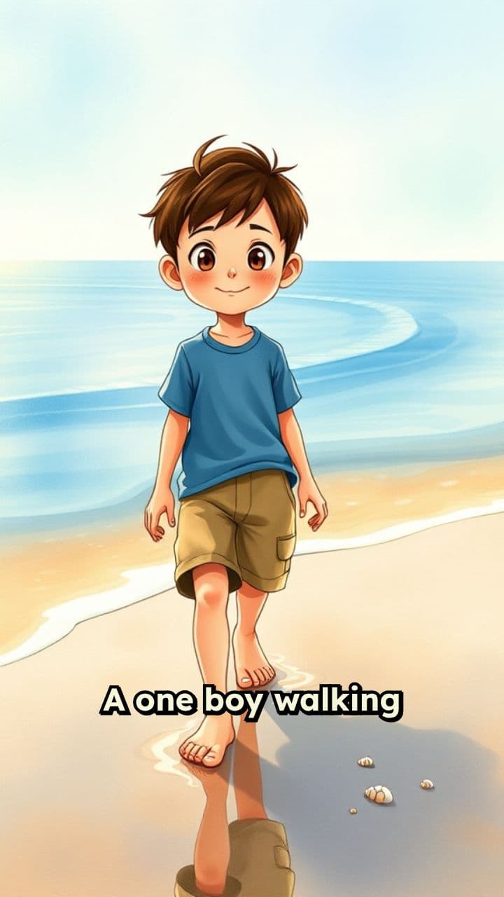 A Boy at the Seashore