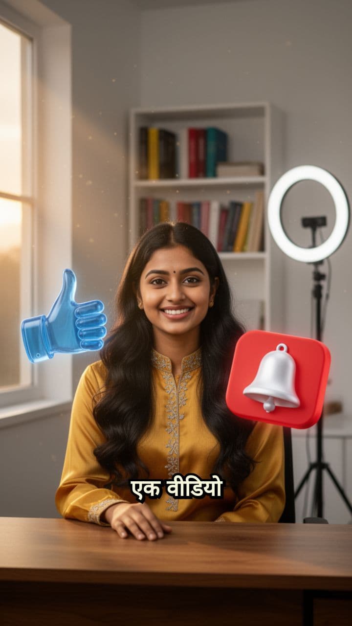 लाइक और सब्सक्राइब बटन वीडियो