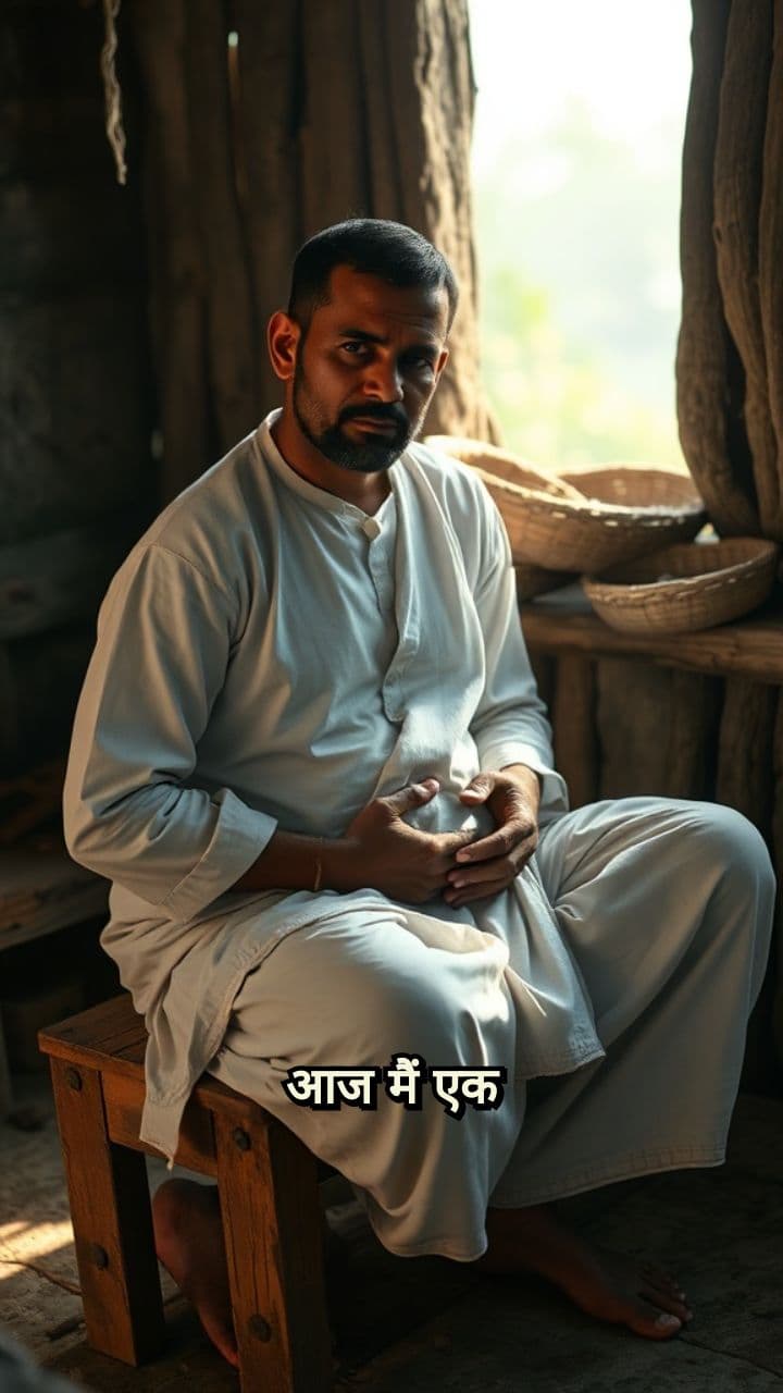 भूखा किसान और कबूतर