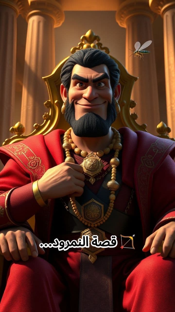 النمرود وعبرة البعوضة