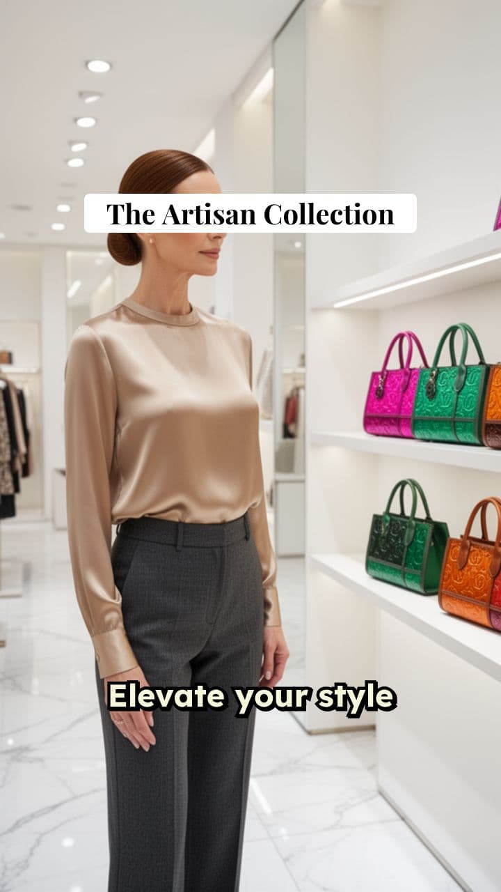 Luxury Handbag Collection Showcase