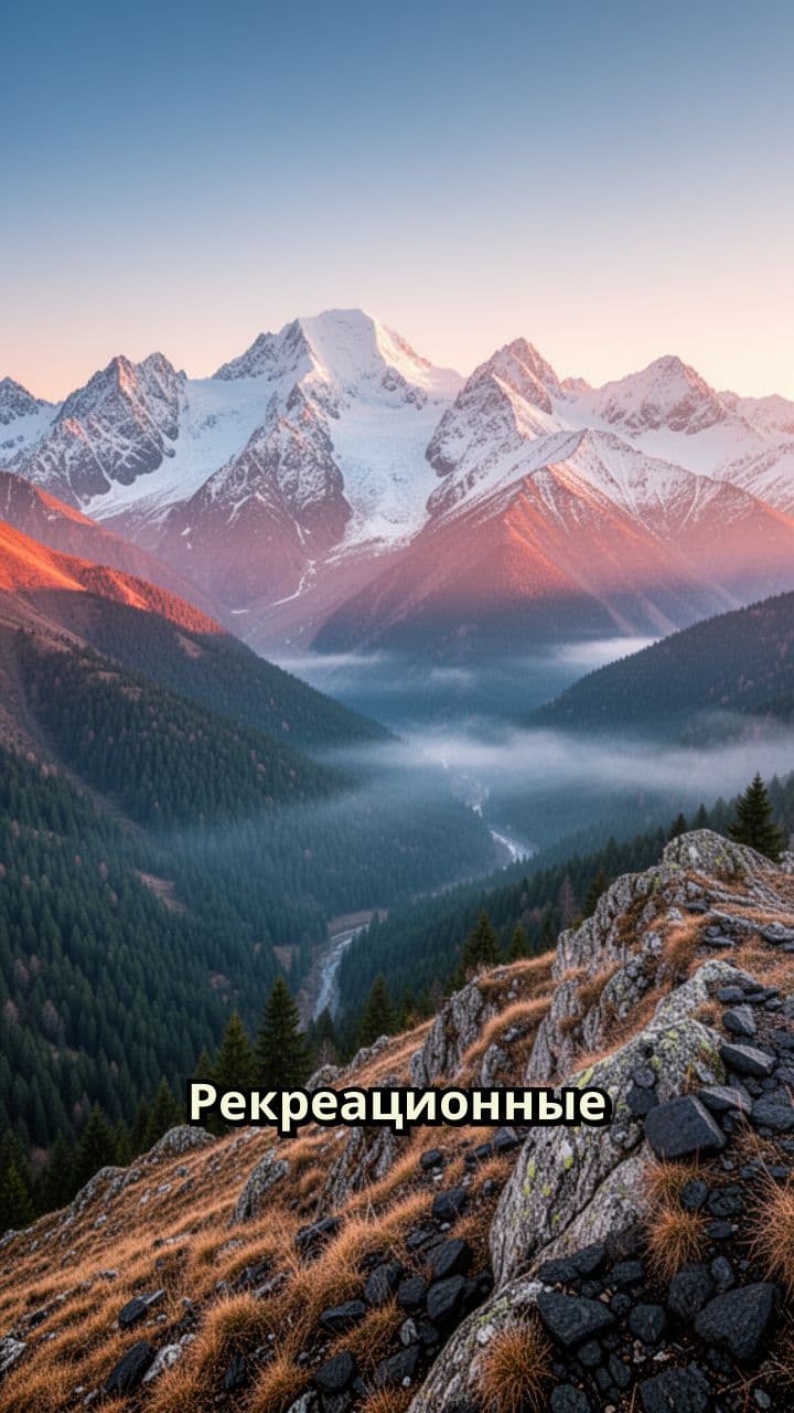 Рекреационные ресурсы и туризм Кавказа