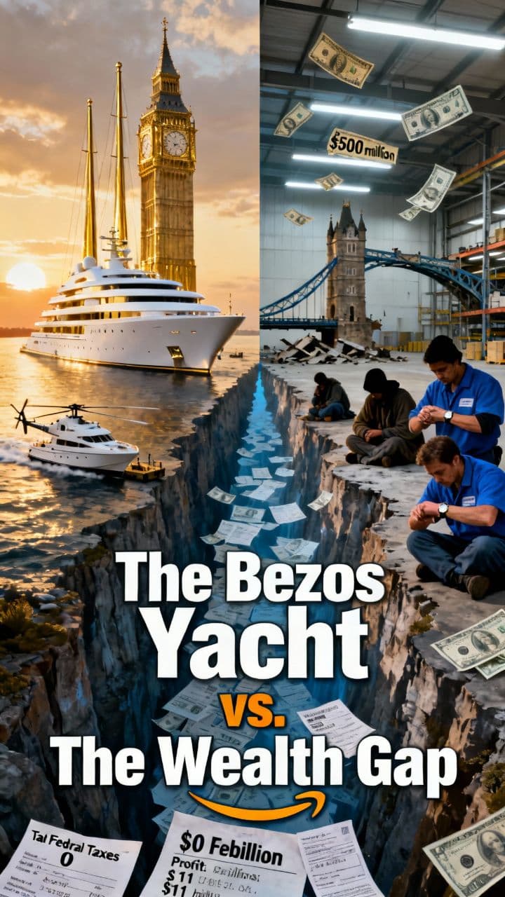 The Bezos Yacht vs. The Wealth Gap