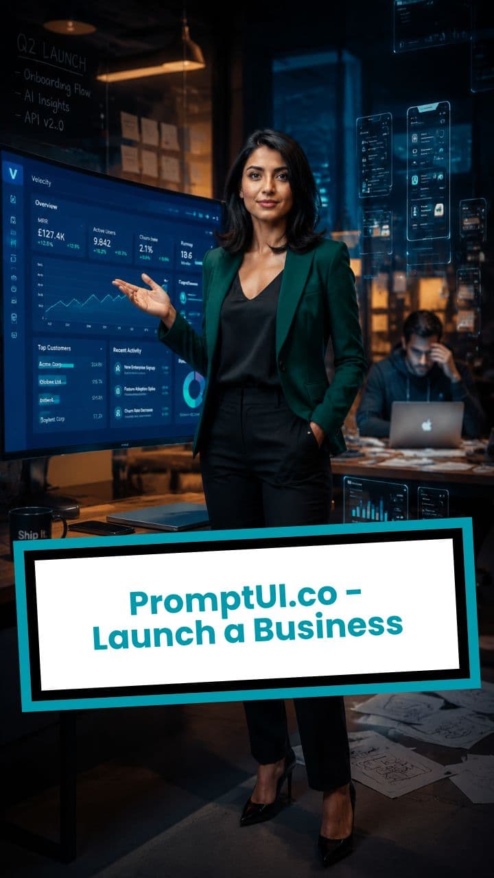 PromptUI.co - Launch a Business