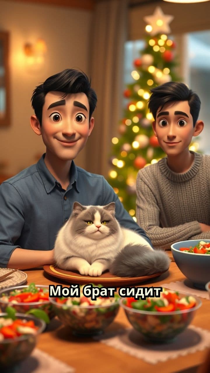 Семейный новогодний хаос