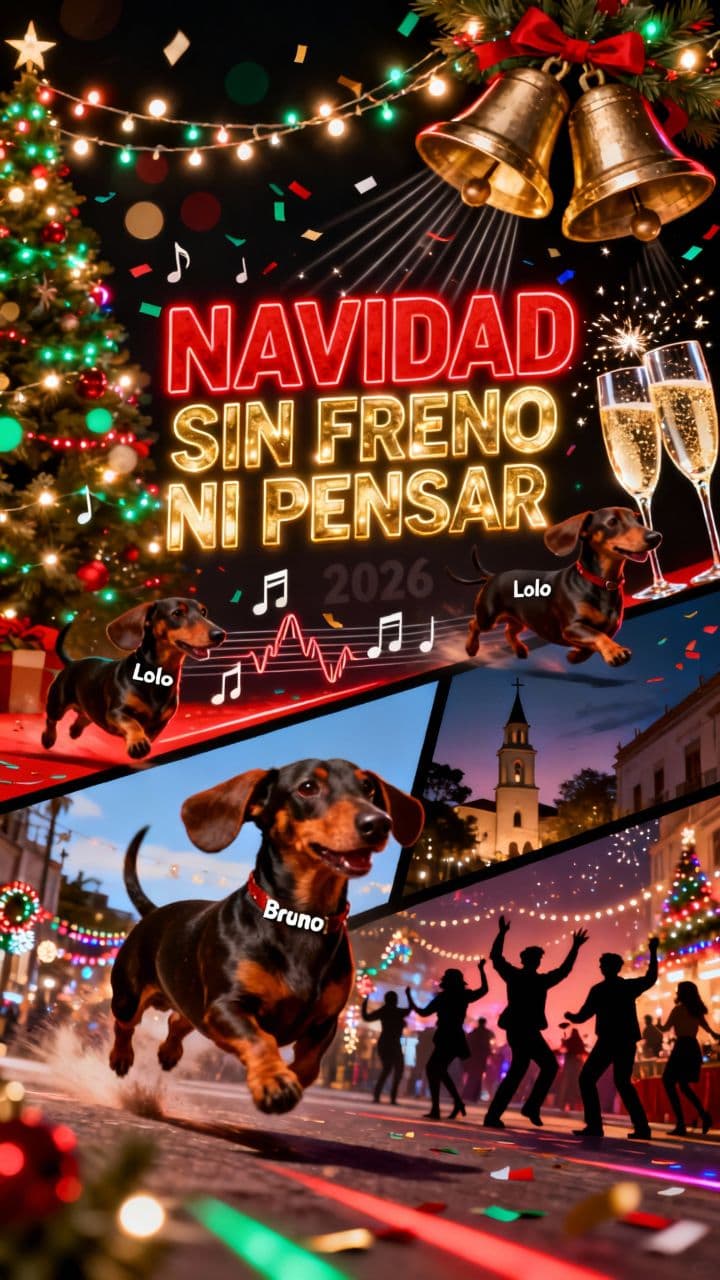 Navidad sin freno ni pensar