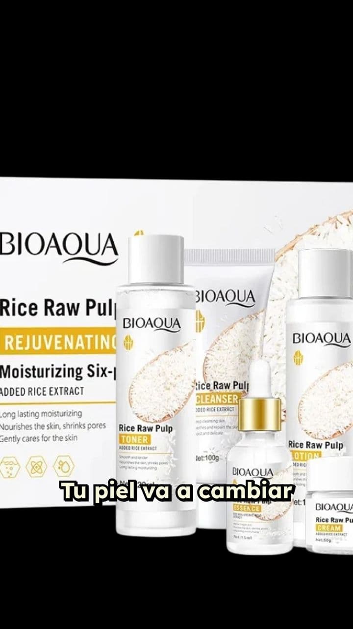 Transforma tu piel con el kit de arroz