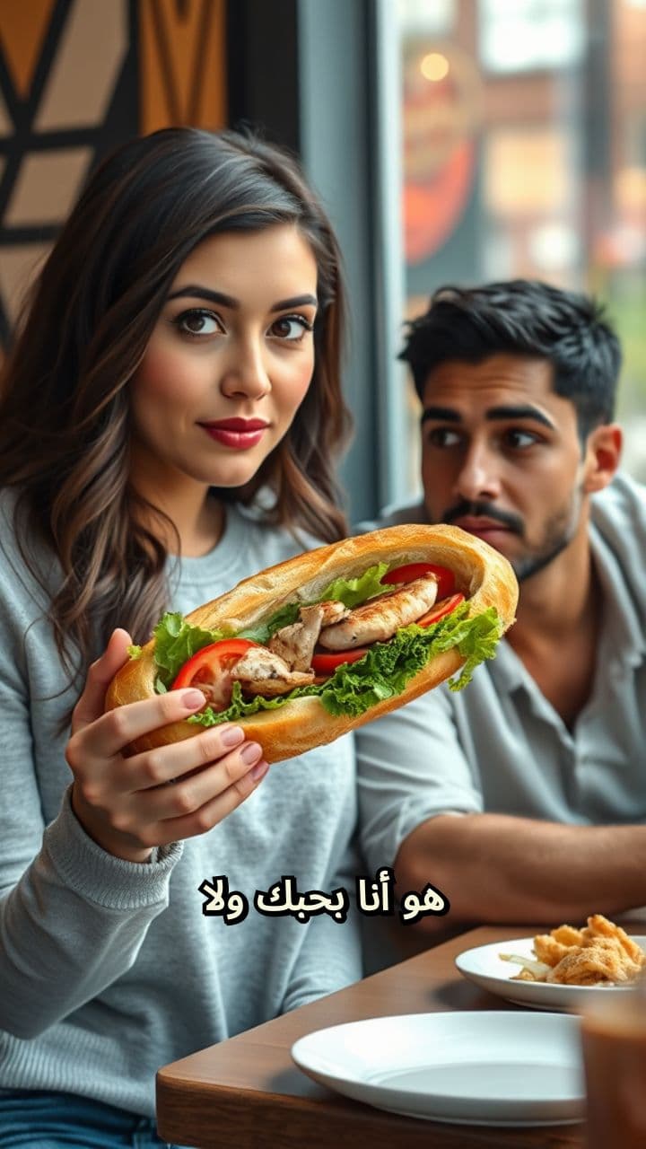 حب السندوتش والغيرة