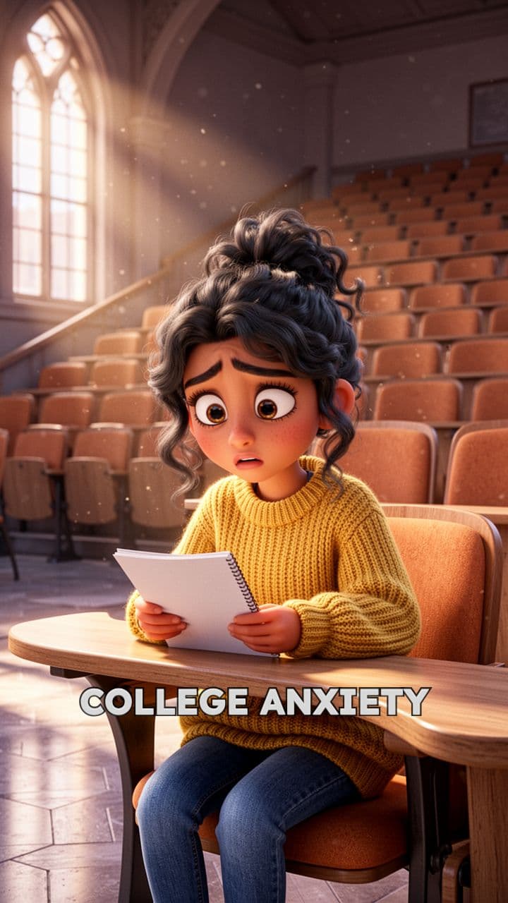 College Anxiety: Grounding and Support