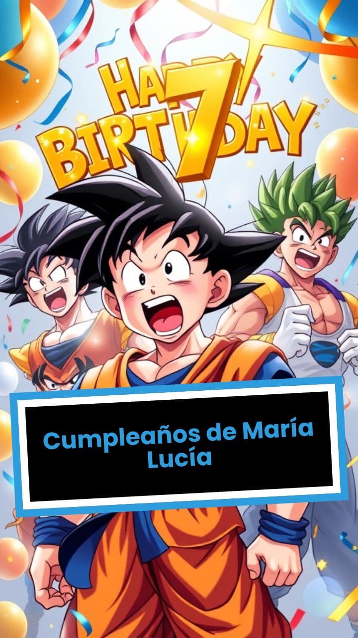 Cumpleaños de María Lucía