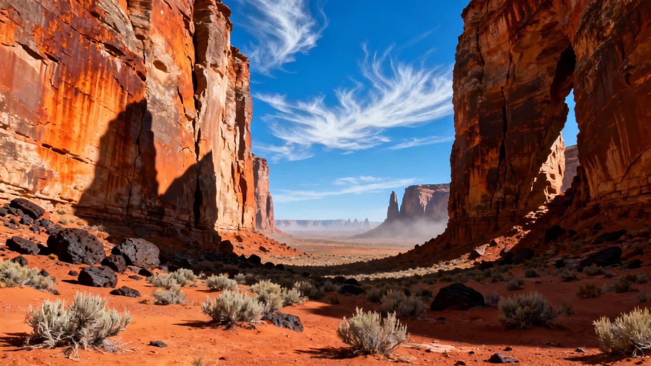 Red Rock Desert Cinematic Loop
