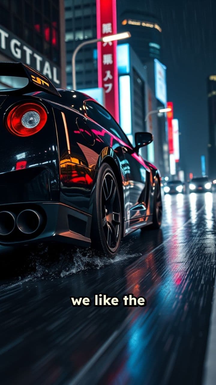 Nissan GTR Cinematic Edit
