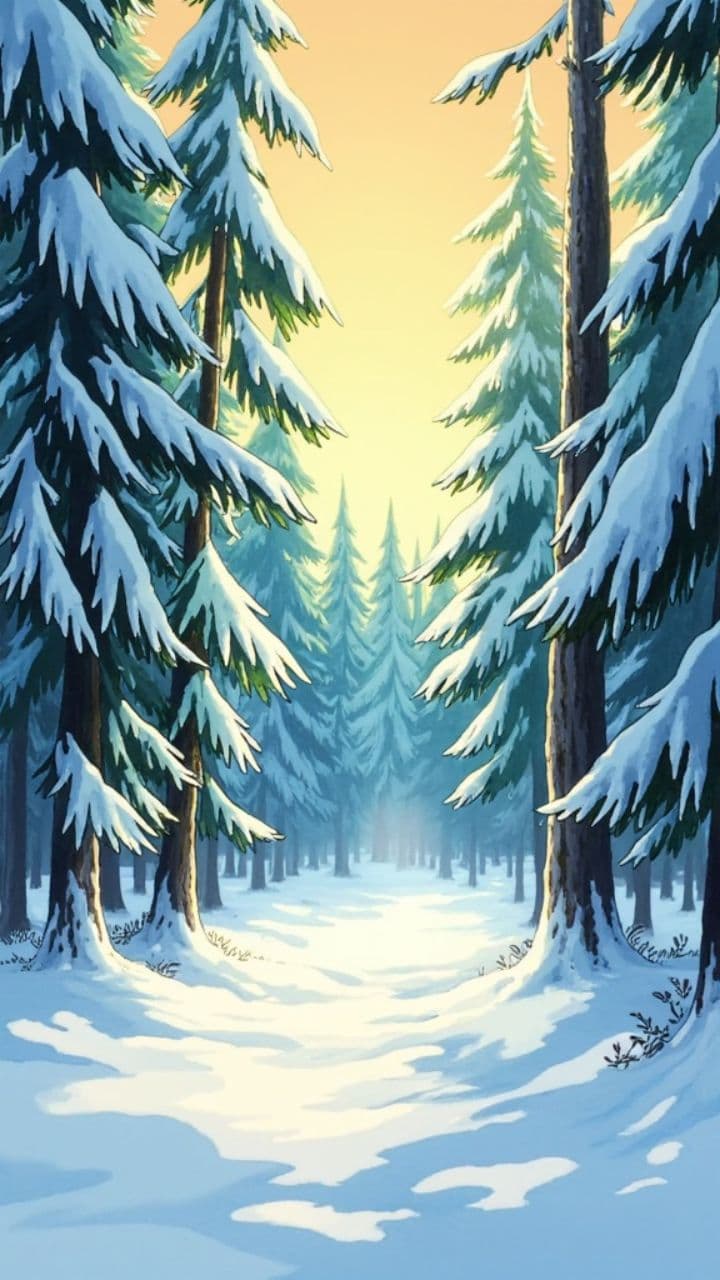 Ёлочка в лесу