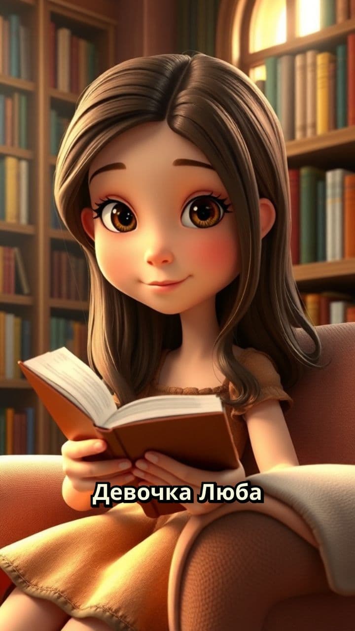 Люба и её любовь к книгам