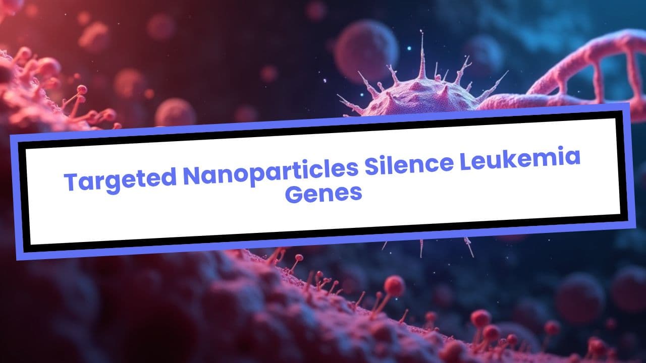 Targeted Nanoparticles Silence Leukemia Genes