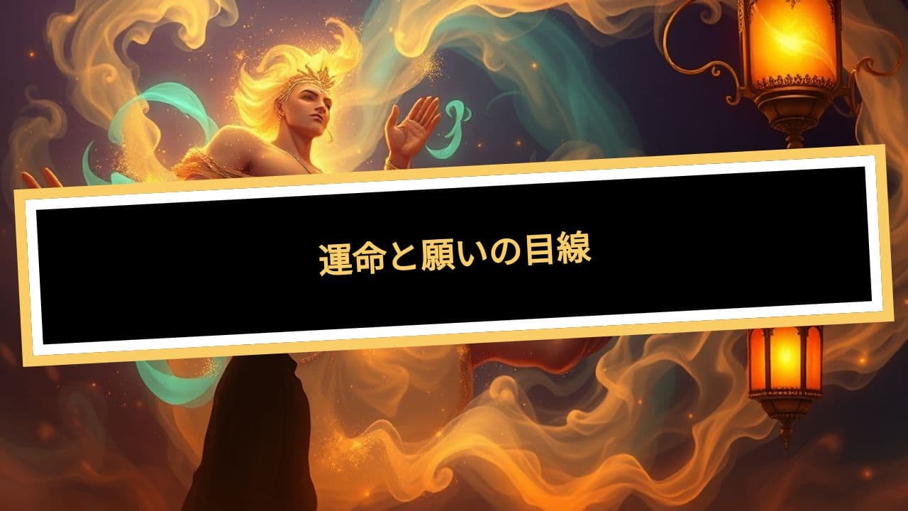 運命と願いの目線