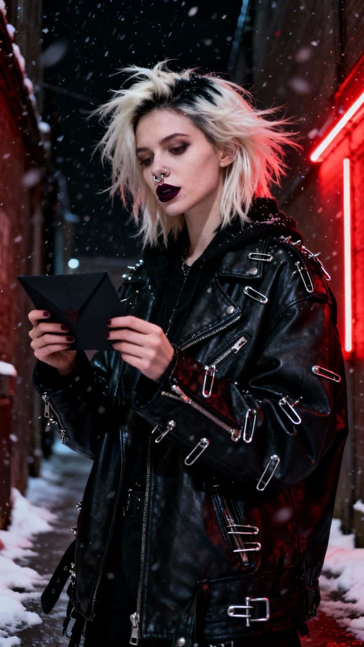 Midnight Christmas Invitation