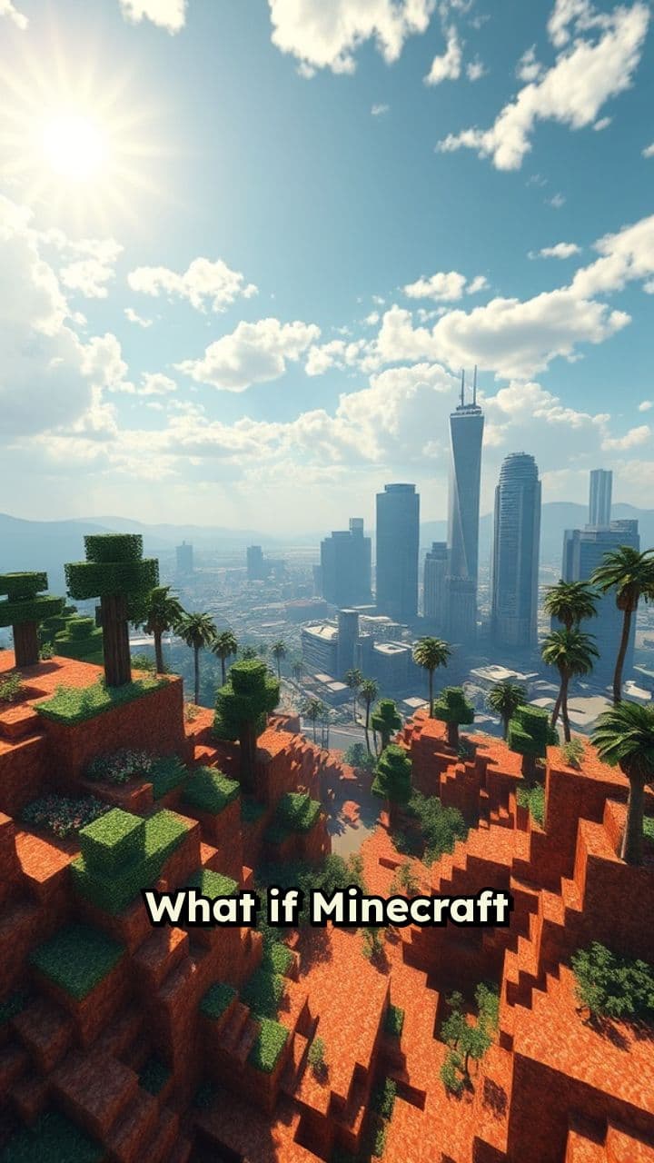 Minecraft Meets GTA: A Wild Crossover!