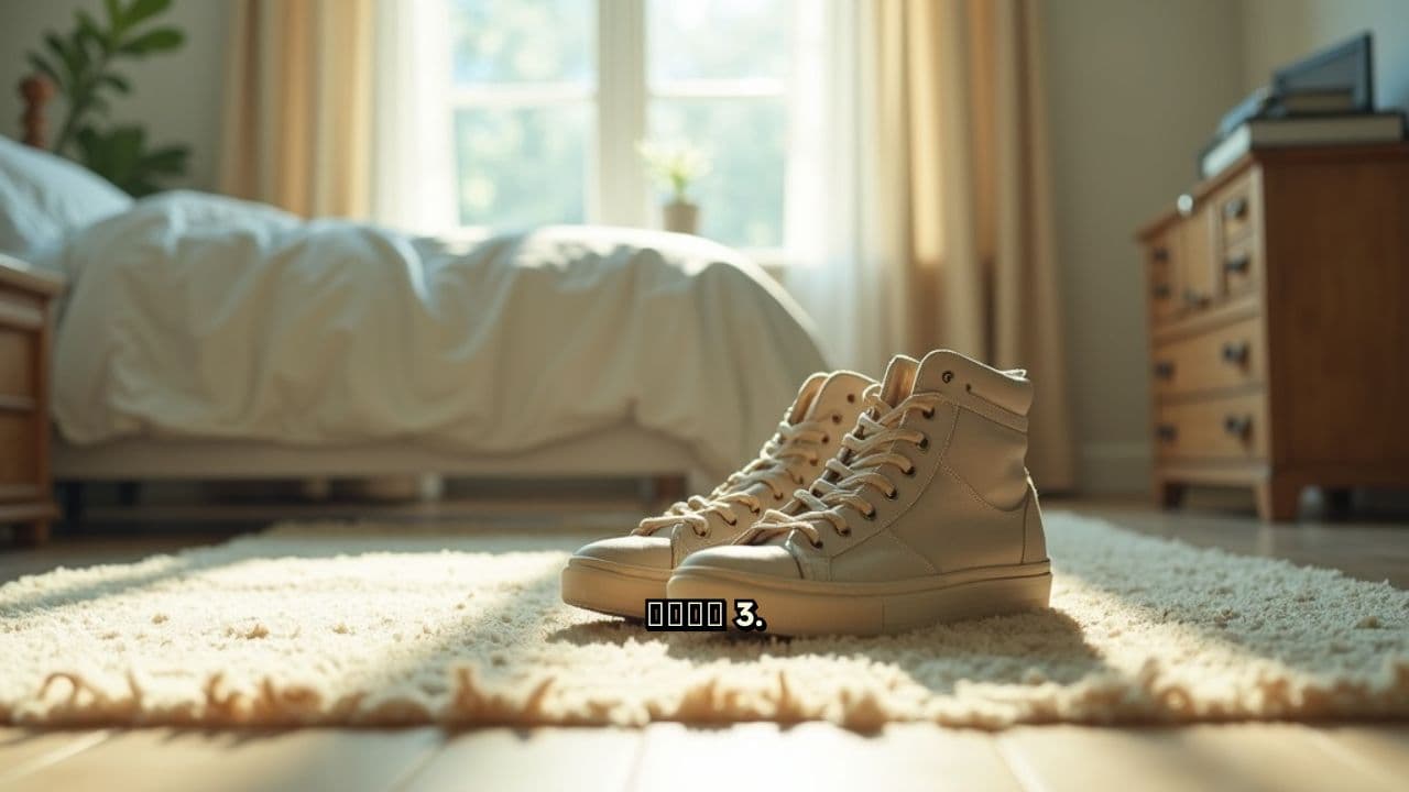 ਬੈੱਡਰੂਮ ਵਿੱਚ ਜੁੱਤੇ ਨਾ ਰੱਖੋ