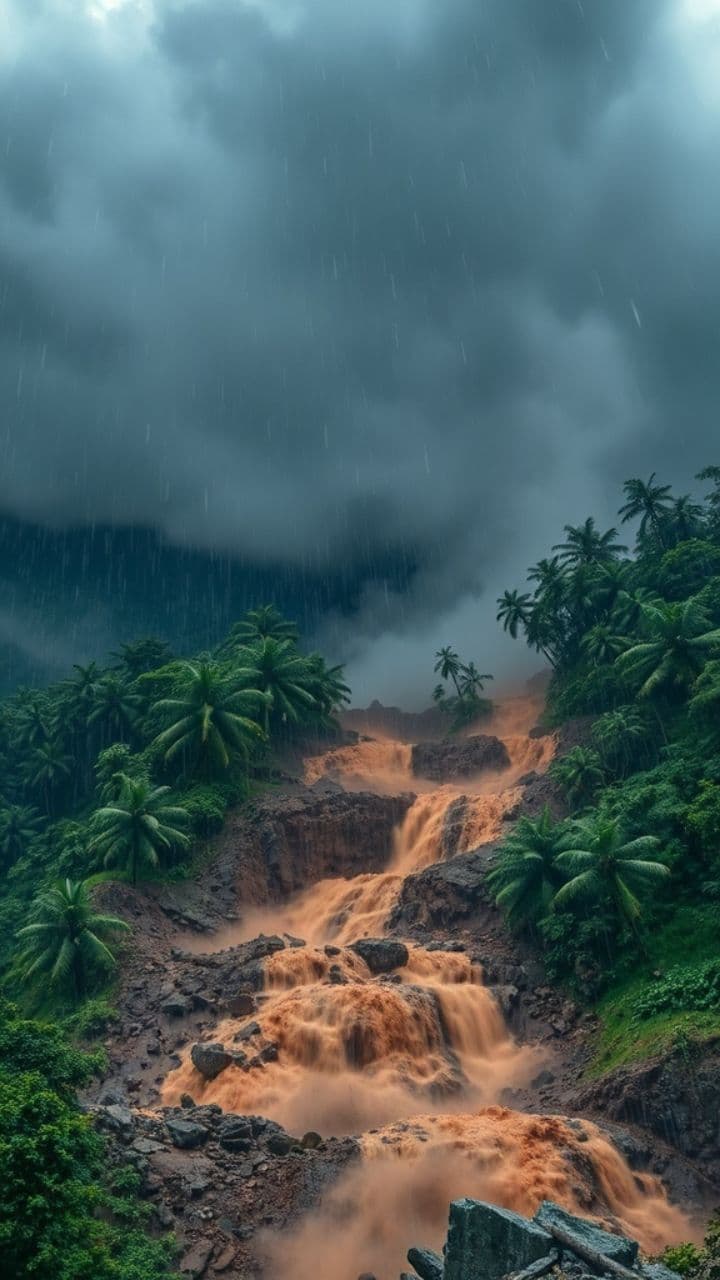 उत्तर काशी में बादल फटने की घटना