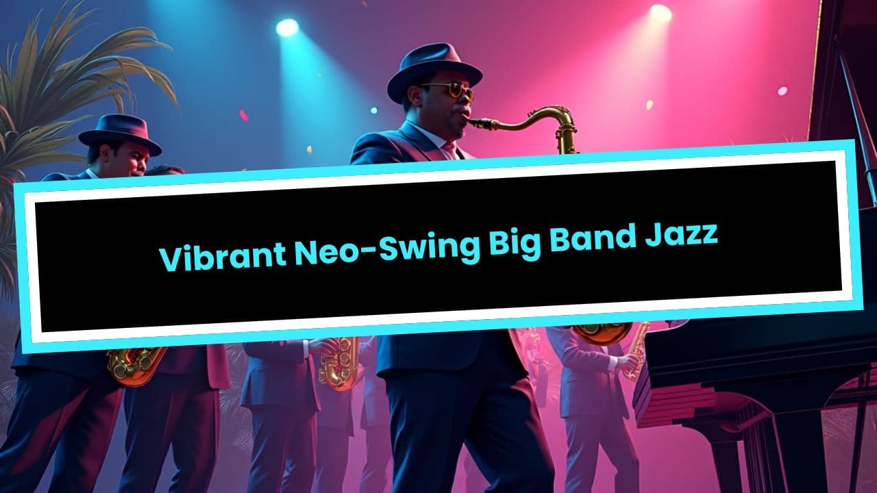 Vibrant Neo-Swing Big Band Jazz