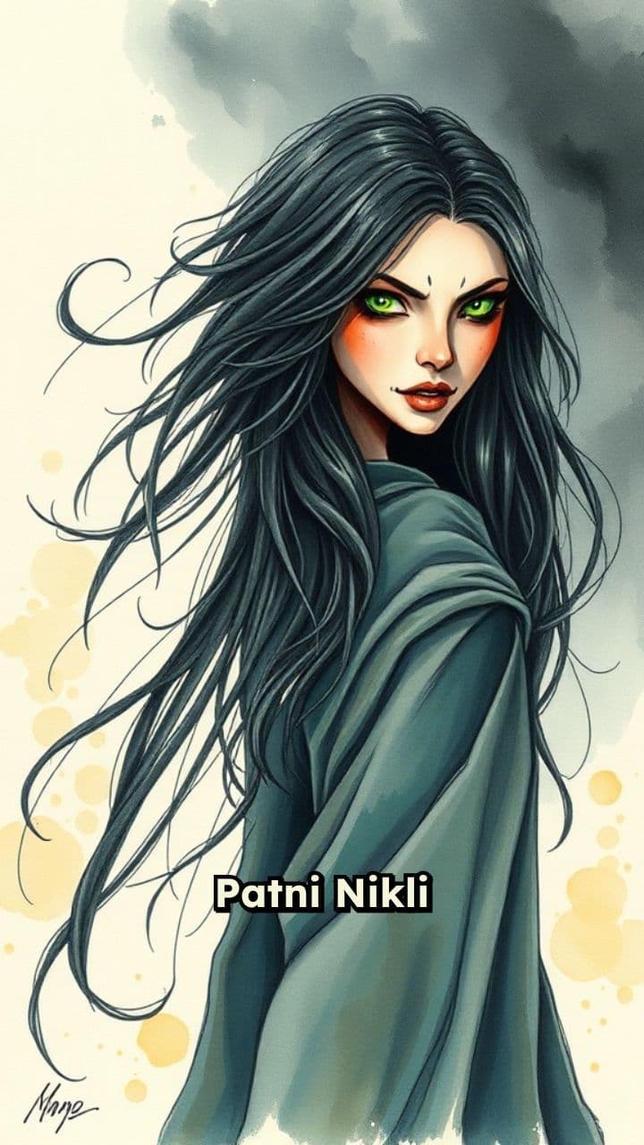 पटनी निकली चुड़ैल