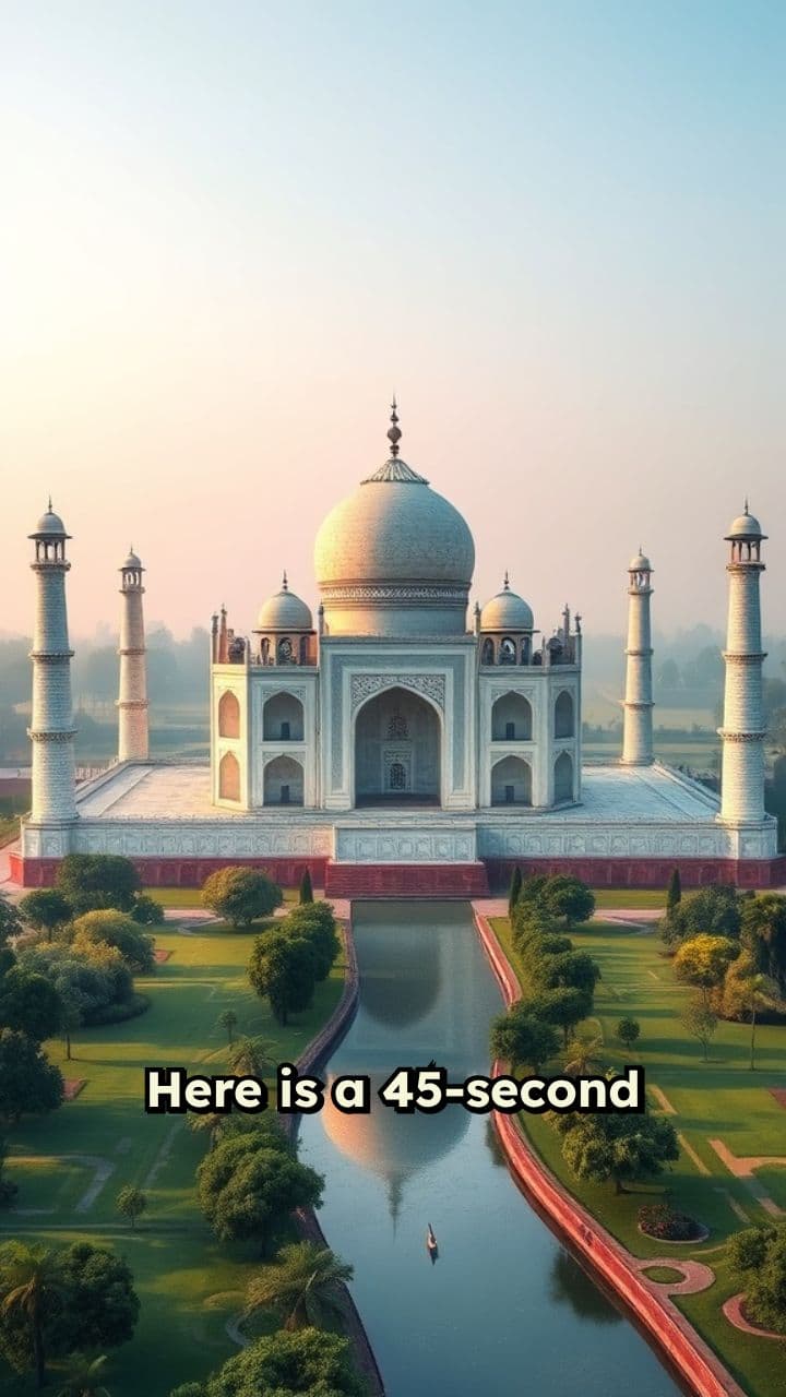 The Taj Mahal: A Love Story in Stone