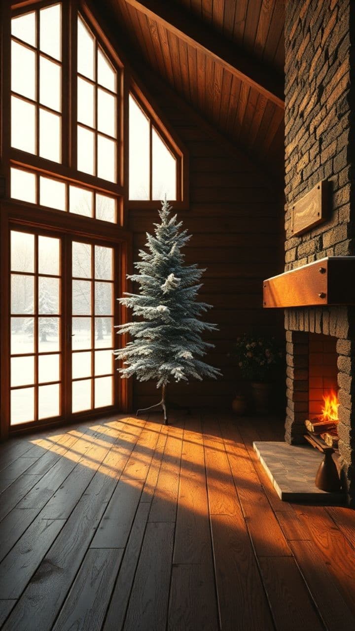 Зимнее утро и радость природы