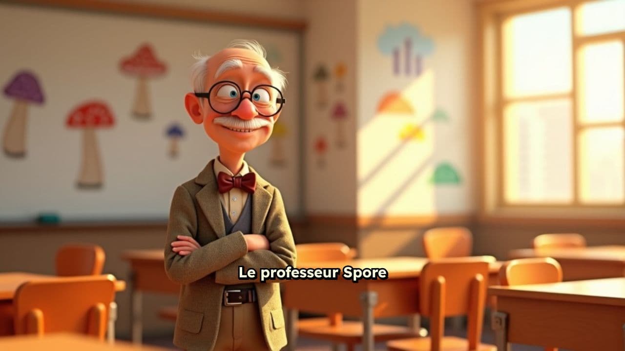 Le professeur Spore et le coffre-fort oublié