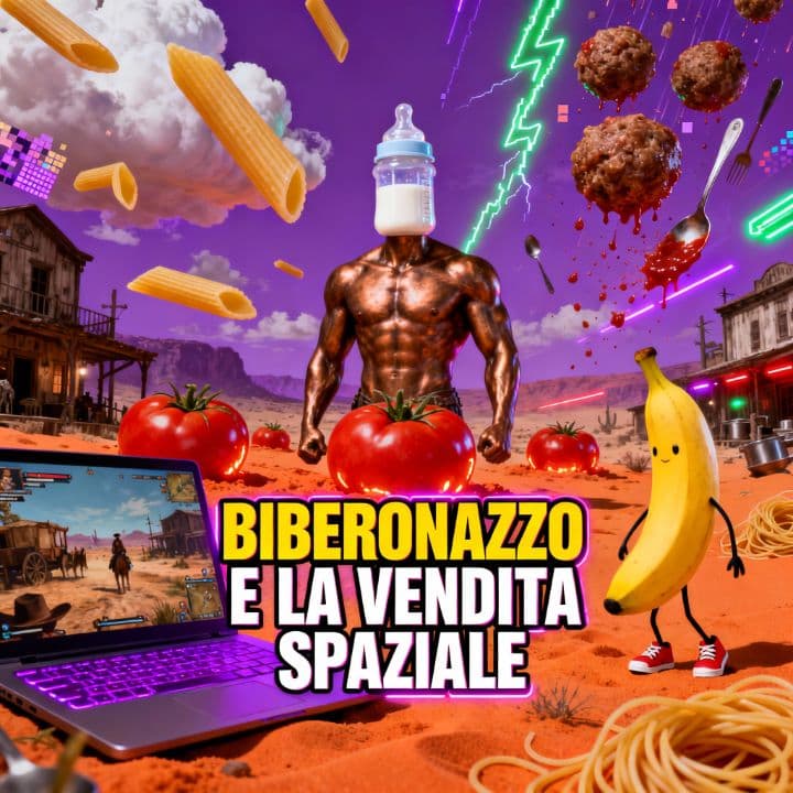 Biberonazzo e la Vendita Spaziale
