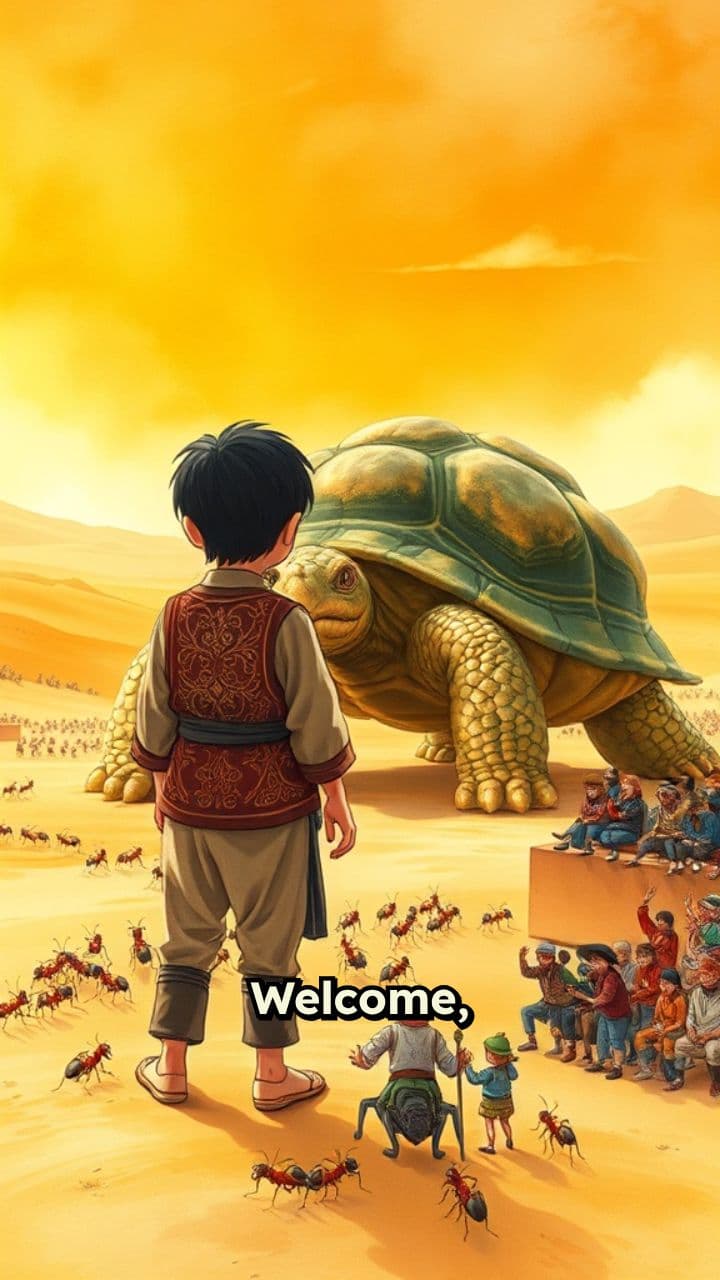 Desert Duel: Hasbulla, John Pork, and the Giant Turtle