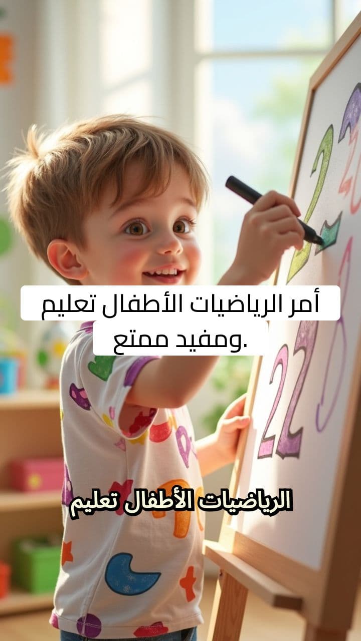 رحلة الرياضيات الممتعة للأطفال